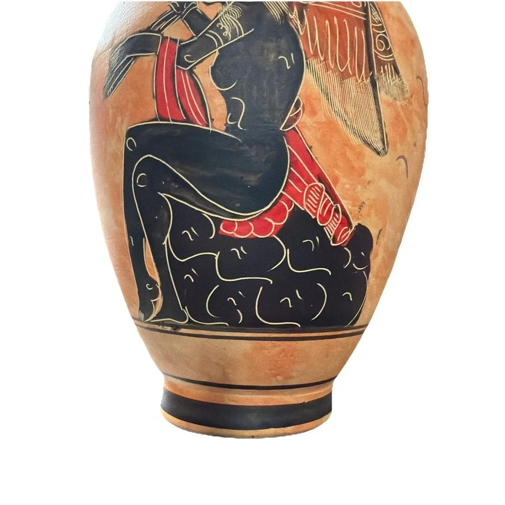 Ancient Greek‎ Amphora Style Vase 9